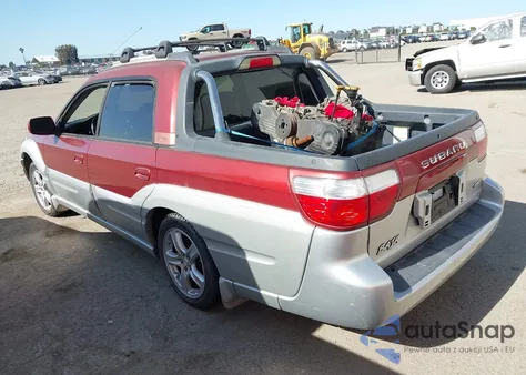 2003 Subaru Baja z USA, uszkodzony, nr VIN 4S4BT61C937107714